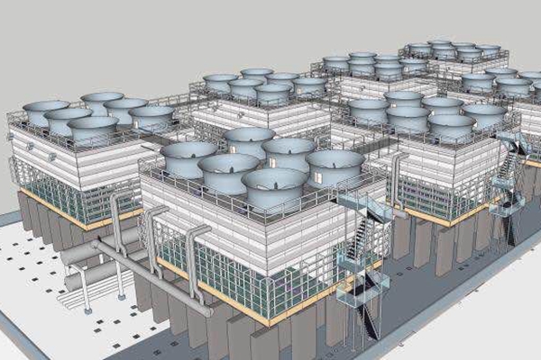 逆流式方形冷卻塔LNCM系列